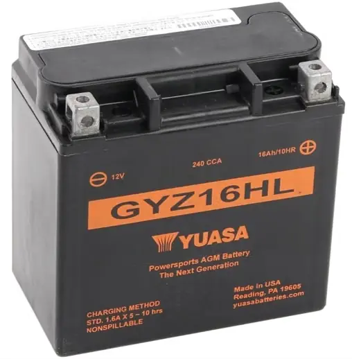 Yuasa Batterie GYZ16HL Neu Im Sortiment