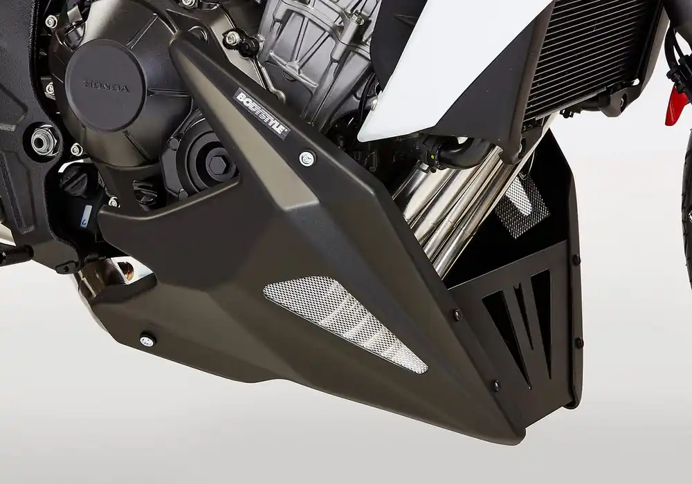 BODYSTYLE Raceline Bugspoiler ABS Kunststoff schwarz-matt für HONDA CB650F Online Kaufen