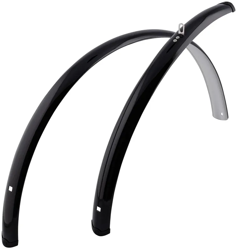 CONTEC Schutzblech-Set Splash Protect 28 Zoll schwarz 28" - 48 mm breit, schwarz glänzend Jetzt Kaufen