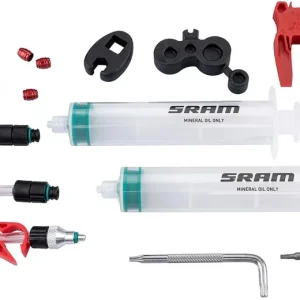 Bestpreis SRAM Entlüftungs-Kit hydraulisch transparent,grün