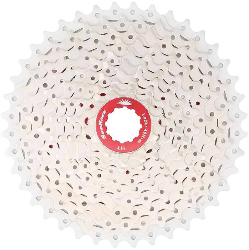 Angebot Sunrace Kassette CSMX3 10-fach 11-46 Zähne silber