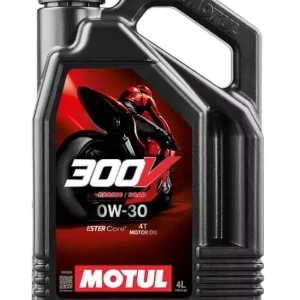 Neu MOTUL 300V Factory Line Road Racing 4T Motorenöl - 0W30 4L