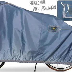 VK International Fahrradschutzhülle E-Bike blau-grau Wochenendangebot
