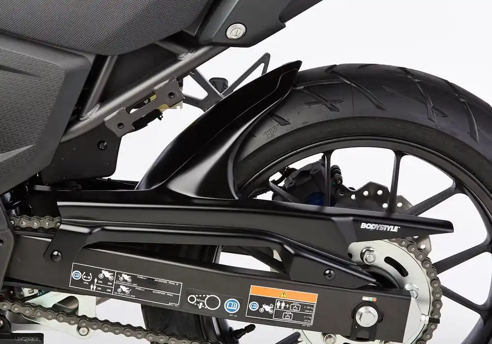 BODYSTYLE Sportsline Black Hinterradabdeckung ABS Kunststoff schwarz-matt für HONDA VFR1200X Crosstourer Beliebt
