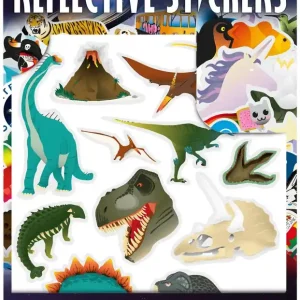 Sofort Bestellen Reflective Berlin Reflexaufkleber K.I.D. bunt Dinos