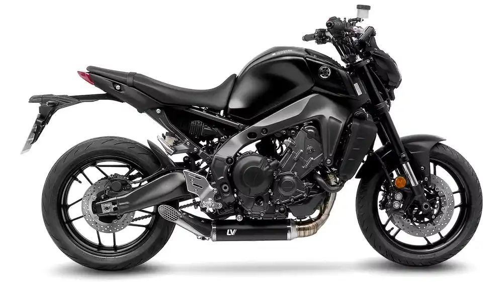 LeoVince Komplettanlage Edelstahl SBK LV RACE für YAMAHA MT-09/SP mit Katalysator Neu