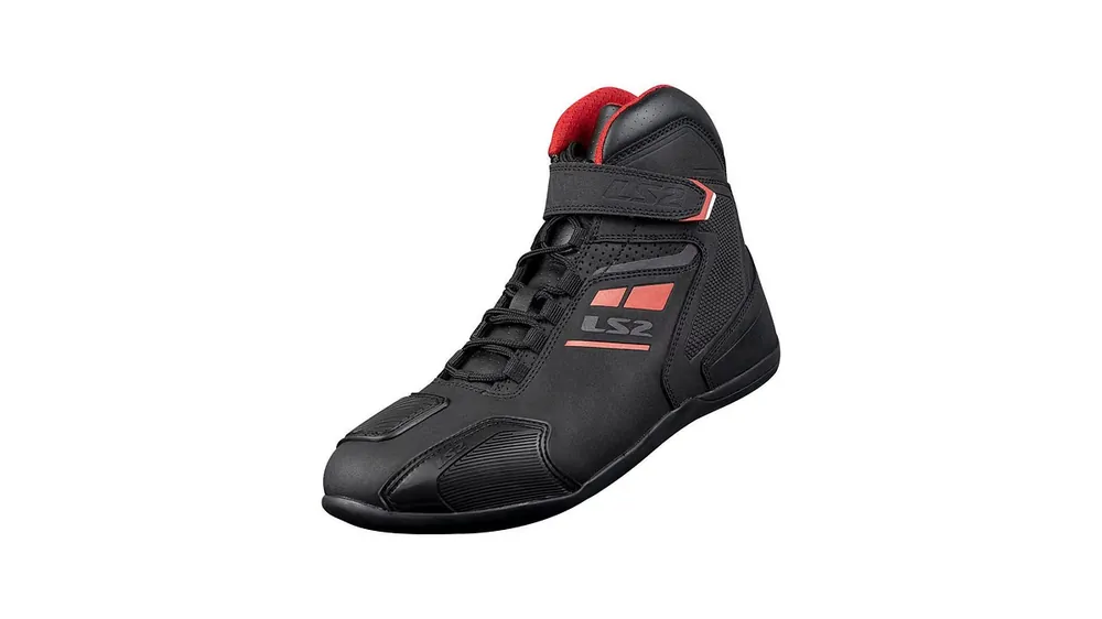 LS2 Stiefel Garra Man Black-Red Gr. 44 Direktkauf