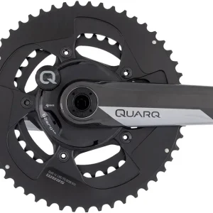 Ausverkauf Quarq Kettenradgarnitur DZero 36/52 Zähne 172,5 mm schwarz