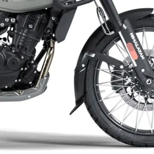 Schnäppchen BODYSTYLE Kotflügelverlängerung vorne ABS Kunststoff schwarz-matt für ROYAL ENFIELD Himalayan 450