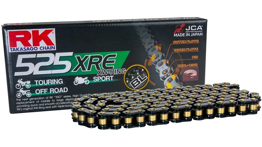 Billig RK Kette BL525XRE Black Scale 94 Glieder