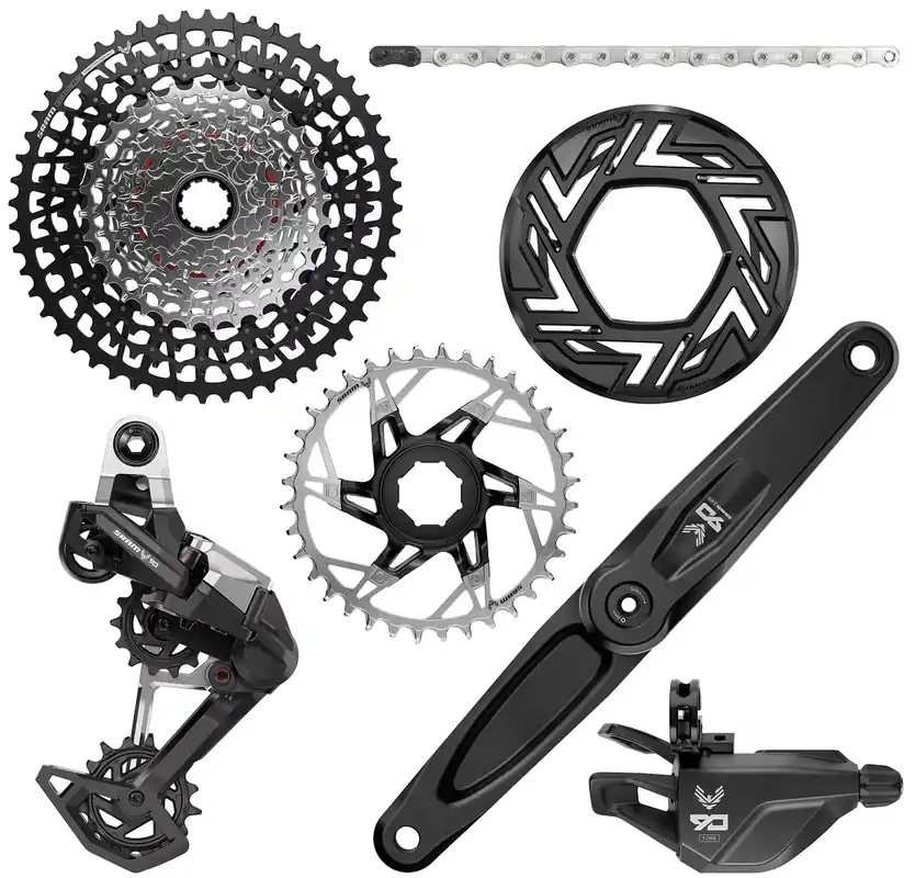SRAM Schaltgruppen-Set Eagle 90 Transmission E-Bike für Brose Antrieb mit ISIS Kurbelsatz 16 Beliebt