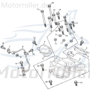 Adly ATV 400 Halter Befestigung 272ccm 4Takt 15207-169-000 Halterung Haltebügel Halteblech Halte-Blech Halte-Bügel Quad UTV Ersatzteil Super-Preis