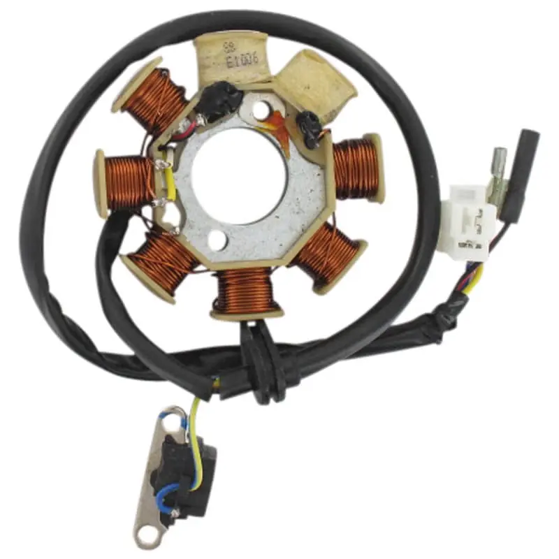 Preis Gesenkt Ankerplatte mit Pick-up außenliegend 8 Spulen 88mm und 2 Isolierten AC6 4 Kabel 1x2 2x1 Pol. Regler 139QMA 139QMB GY 704130