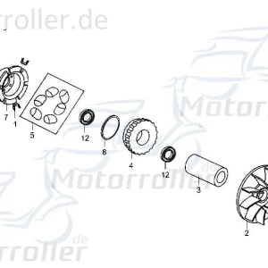 Angebot Schraube M5x20mm Maschinenschraube Flanschschraube GB-T818 Bundschraube Flansch-Schraube Maschinen-Schraube Bund-Schraube Scooter Moped
