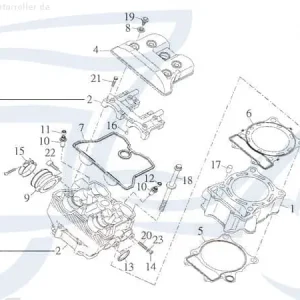 Zylinderfußdichtung 11151-CGV-00 Super-Preis