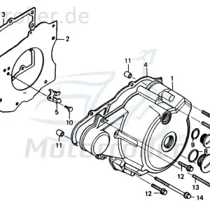 Begrenztes Angebot Chunlan Chopper Bundschraube 125ccm 4Takt 244FM.03.07-12 6x50mm Maschinenschraube Flanschschraube Flansch-Schraube Maschinen-Schraube