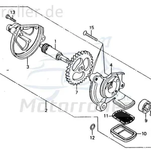 Angebot Chunlan Chopper Halter Befestigung 125ccm 4Takt 244FM.06-05 Halterung Haltebügel Halteblech Halte-Blech Halte-Bügel Motorrad Moped