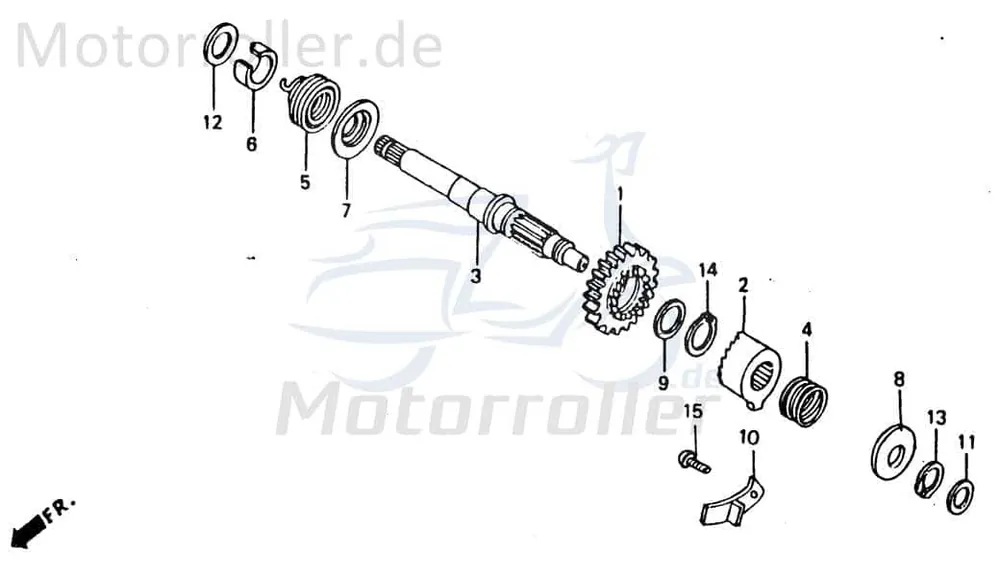 Chunlan Chopper Scheibe U-Scheibe 125ccm 4Takt 244FM.09-01 Unterlegscheibe Distanz-Scheibe Unterleg-Scheibe Abstandsscheibe Motorrad Direkt Vom Hersteller