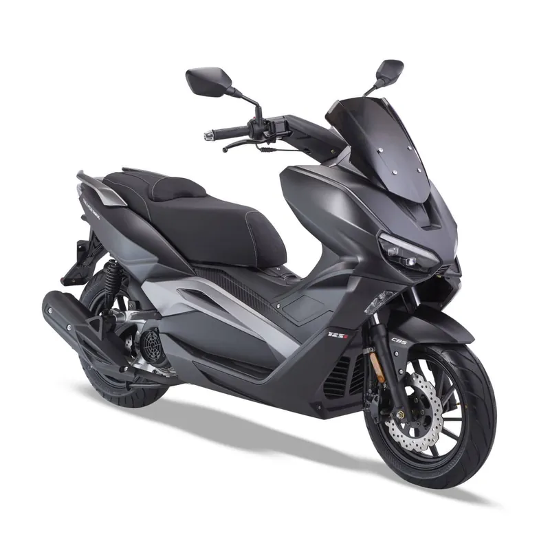 Meistverkauft Motorroller Silvermax 125 matt anthrazit 85 km/h Euro 5+ Scooter Roller