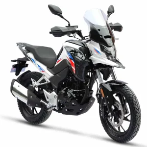 Neue Ware Motorrad Fighter 125 GT-S weiß 90 km/h Euro 5+ 125er Leichtkraftrad Schaltmoped Tourer