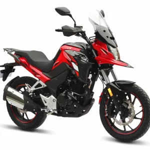 Motorrad Fighter 125 GT-S rot 90 km/h Euro 5+ 125er Leichtkraftrad Schaltmoped Tourer Echt