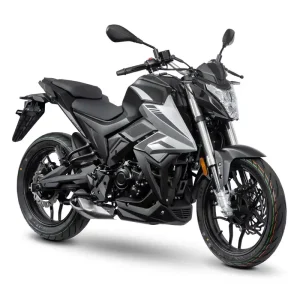 Motorrad Fighter 125 B-KS schwarz-silber 95 km/h Euro 5+ Schaltmoped Mokick Kleinkraftrad Online Kaufen