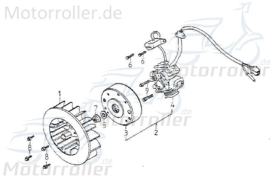Neuheit Adly Unterlegscheibe 12x25x2.3mm GK 125 Buggy 125ccm 4Takt Distanzhalter U-Scheibe Washer Beilagscheibe Ausgleichsscheibe 125ccm-4Takt