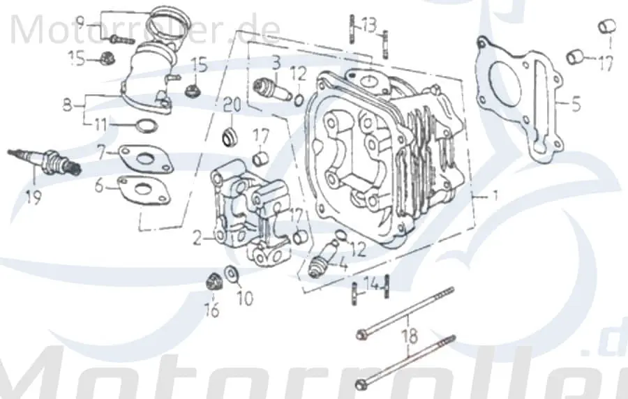 Adly Dichtung ATV 150 ATV 150 Sport Quad 150ccm 4Takt Abdichtung 150ccm-4Takt ATV 150 Crossroad UTV Ersatzteil Service Inpektion Top-Angebot