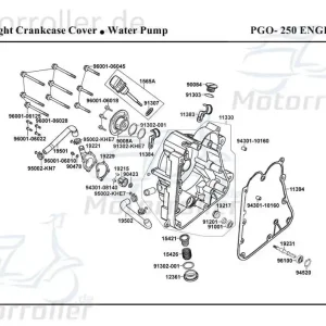 Letzte Chance PGO Bugrider 250 Welle Wasserpumpe 50ccm 2Takt 19231-KKJ9-011.0 Achse Getriebeeingangswelle Antriebsachse Ausgangswelle Getriebewelle