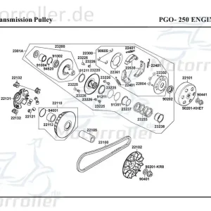 Kupplungsfeder 22401-KHE7-900.0 Sofort Bestellen