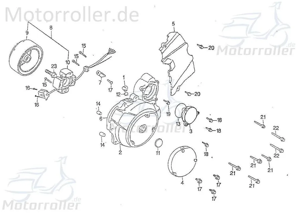 Verschluß-Schraube Rex Chopper 125 Motorrad 170ccm 98563 Verschluss-Schraube 170ccm 4Takt Ersatzteil Service Inpektion Direktimport Finale Aktion