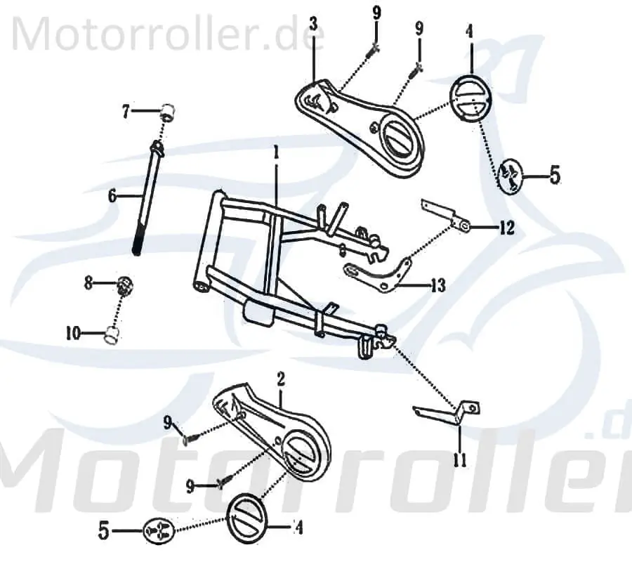 Sechskantschraube M12x240mm Jonway E-Rex Halter 1030244-1 Befestigung Halterung Flachkopfschraube Sechskant-Schraube Bundschraube Meistverkauft