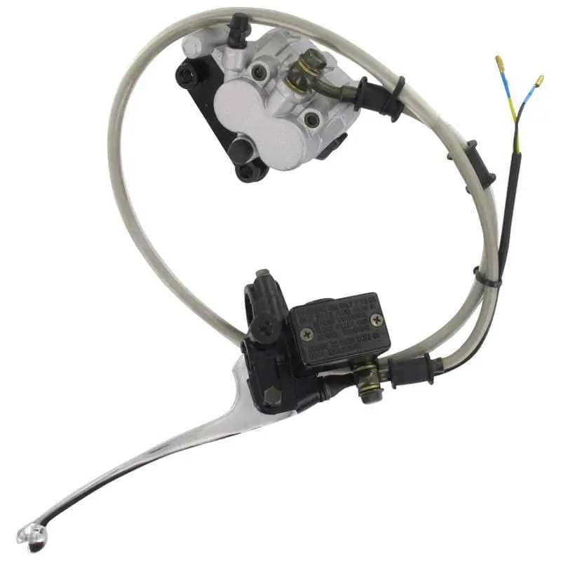 Begrenztes Angebot AGM Fighter 125 One Bremse komplett 125ccm 4Takt Bremsanlage Bremseinheit Jonway 152QMI YY125QT-28 125cc 4T GY6 Bremsenset