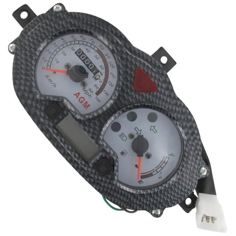 Rex Milano 125 Tachometer Kilometerzähler Tacho Roller Geschwindigkeitsmesser 125ccm 4Takt 152QMI YY125QT-28 125cc 4T GY6 Meistverkauft