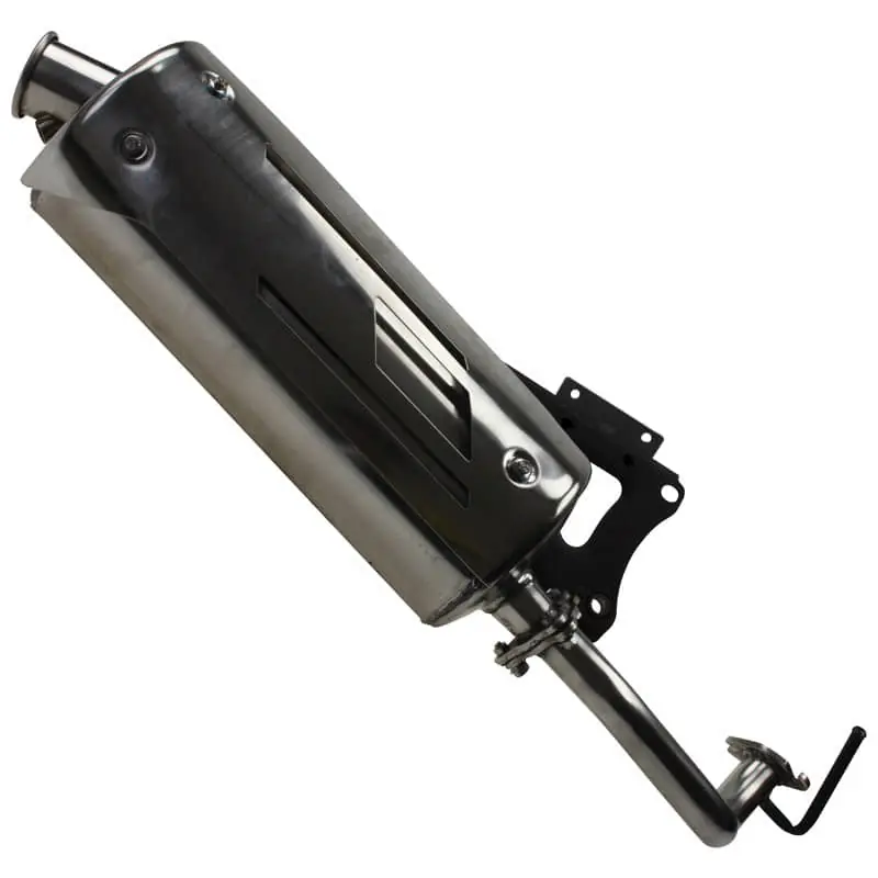 AGM Fighter 50 One Schall-Dämpfer Scooter Mofa 50ccm Auspuff Endschalldämpfer Jonway 2Takt 1E40QMB YY50QT-28 50cc 2T Schnäppchen