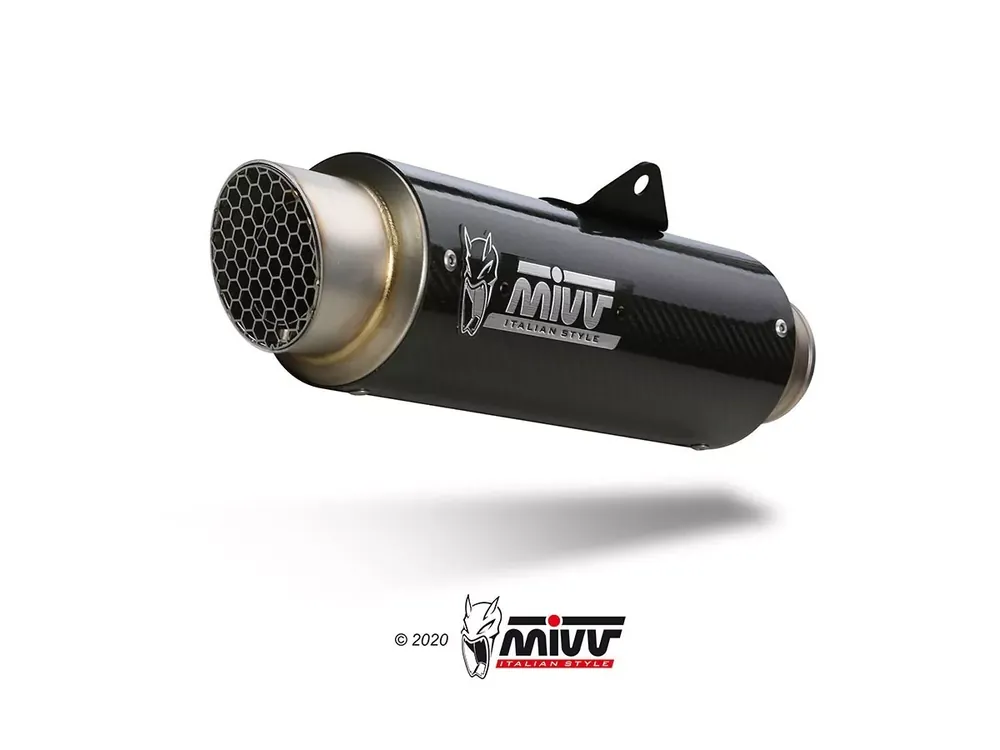 Beliebt MIVV GPPro Carbon Auspuffanlage passend für YAMAHA MT-07 2025-