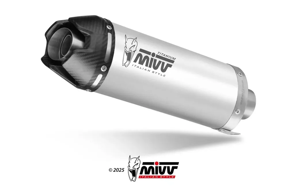 MIVV AK-1 Titan Komplettanlage passend für Yamaha Tracer 9 GT GT+ 25- Neuheit