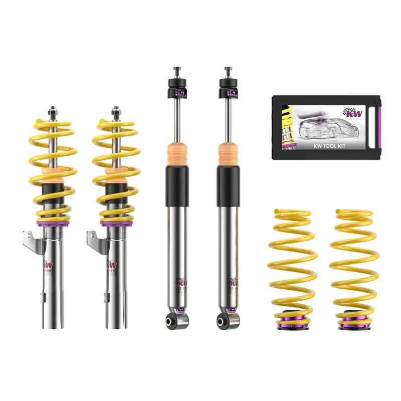 Jetzt Kaufen KW Gewindefahrwerk V3 inox passend für VW Golf VII Variant (AUV, BA5, BV5) 04/2013-01/2022