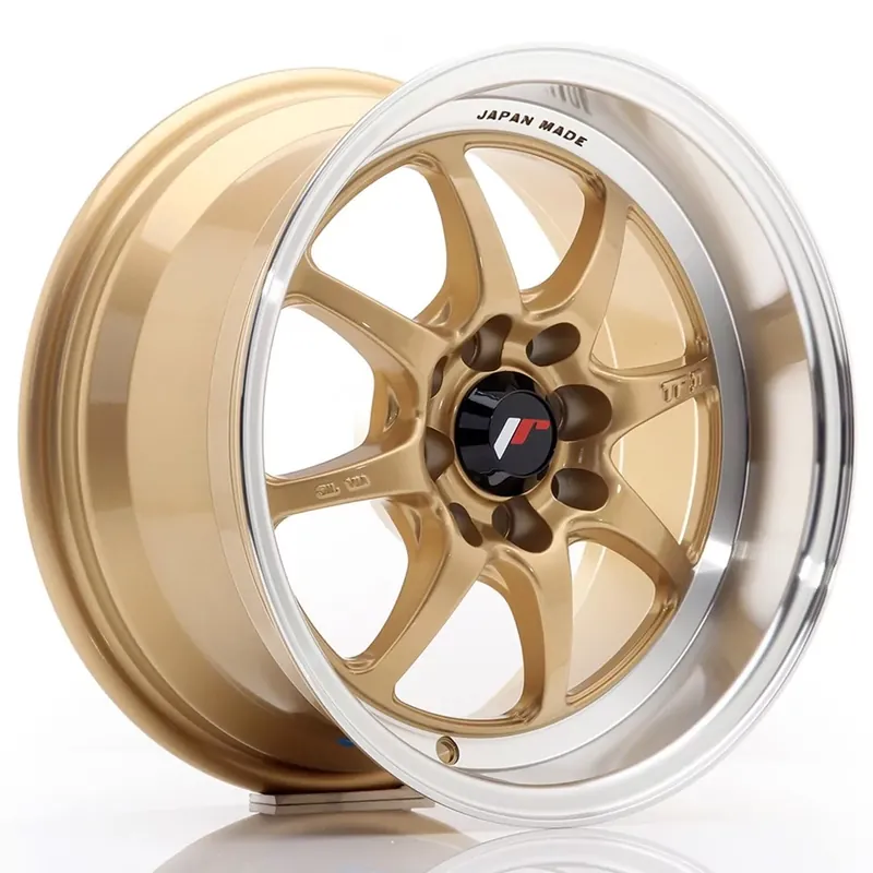 JR Wheels TF2 15x7,5 ET10 4x100/114 Gold Alufelge Bestpreis
