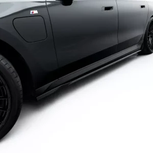 Street+ Seitenschweller Leisten V.2 passend für BMW 740d xDrive / 740i xDrive G70 Neue Kollektion
