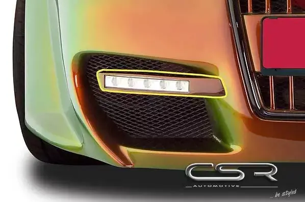 Tagfahrleuchten Halter passend für CSR-Automotive Single Frame Frontstoßstange ZB033 Top-Angebot