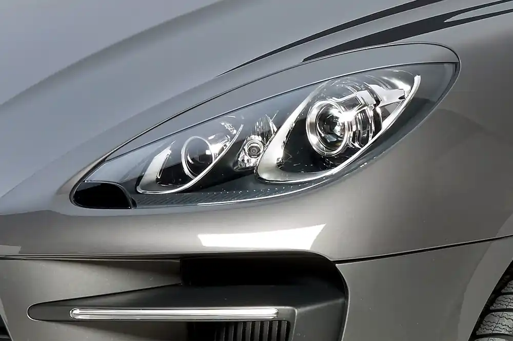 Zertifiziert Scheinwerferblenden passend für Porsche Macan ab 2014