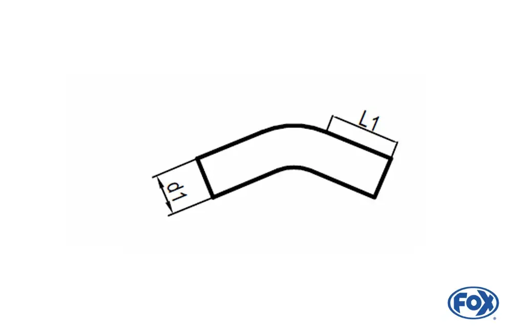 Meistverkauft Uni-Rohrbogen 45° ungeweitet Ø60mm Edelstahl