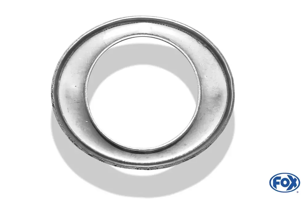 FOX Deckel aufgestellt für Endrohr oval 88x74mm - Loch 50mm Neu Im Sortiment