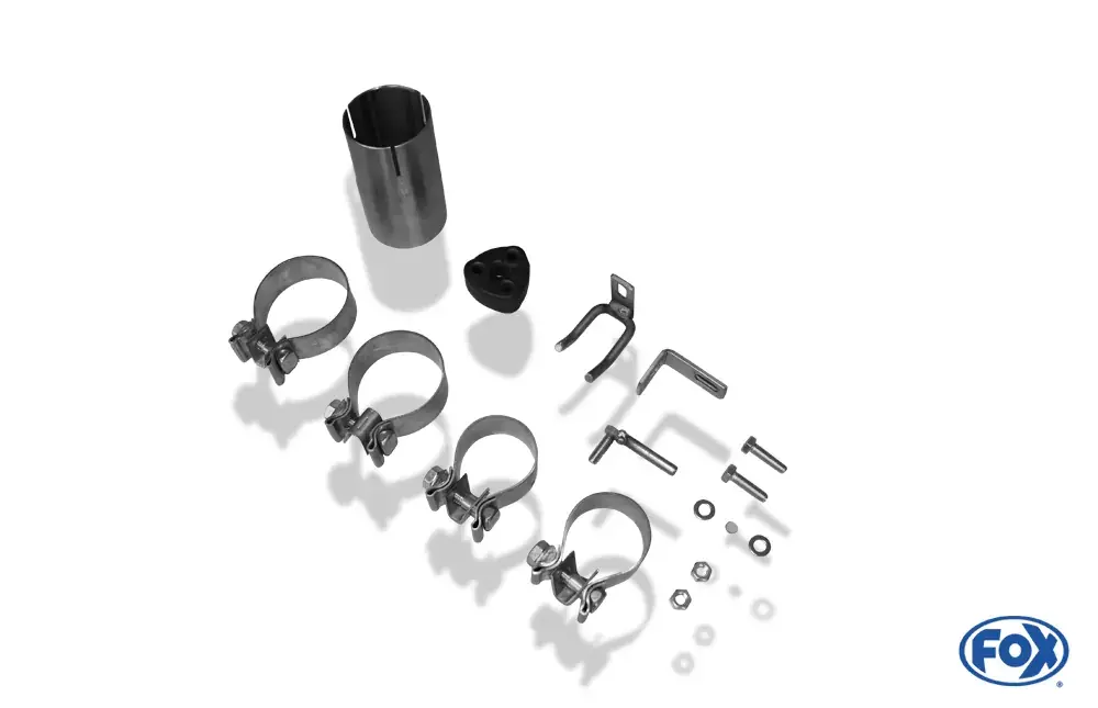 FOX Endschalldämpfer passend für BMW E60/E61 520d 525d 530d 2x76 Typ 10 rechts/links Aktuell