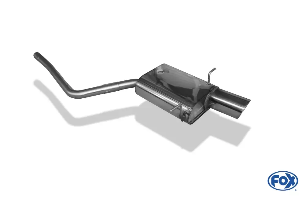 FOX Endschalldämpfer passend für Mini One R57 Cabrio - 1x100 Typ 25 Meistverkauft