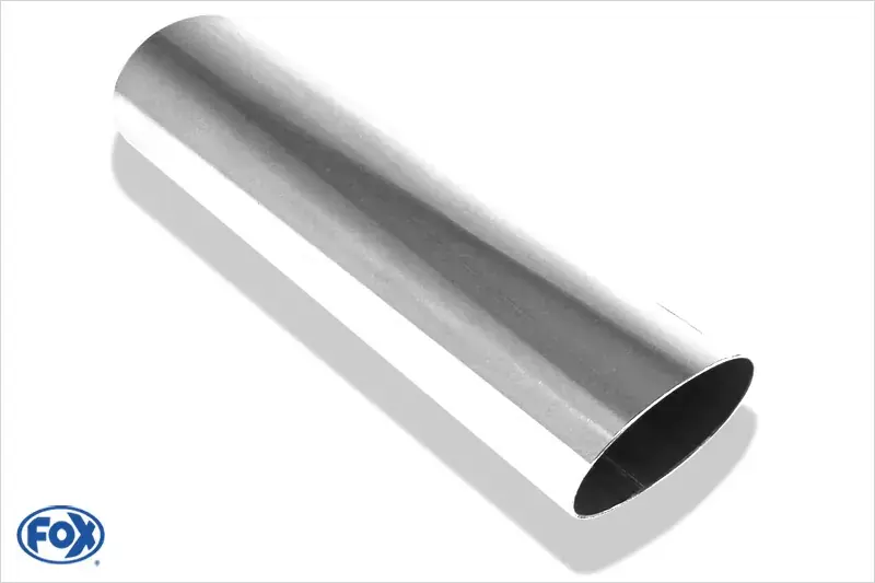Billig FOX Anschweißendrohr Typ 30 115x85 mm Edelstahl