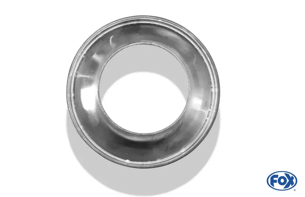 FOX Deckel aufgestellt für Endrohr rund Ø90mm - Loch 48mm Finale Aktion