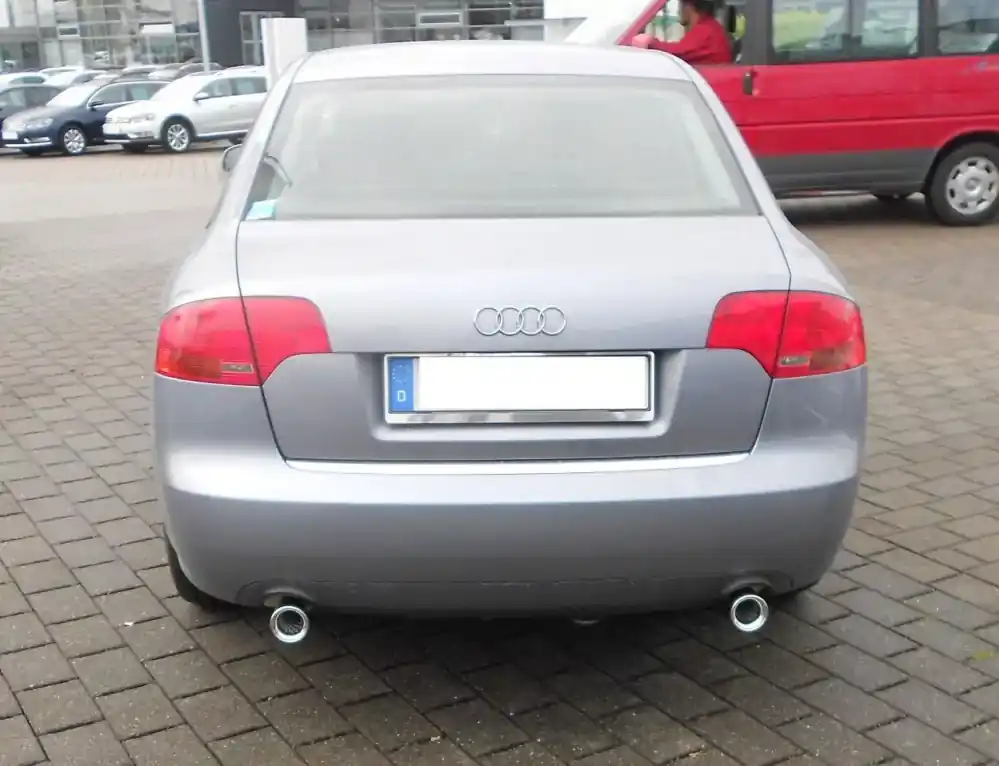 Sonderangebot FOX Endschalldämpfer passend für Audi A4 B7 Diesel 1x76 Typ 13 rechts/links