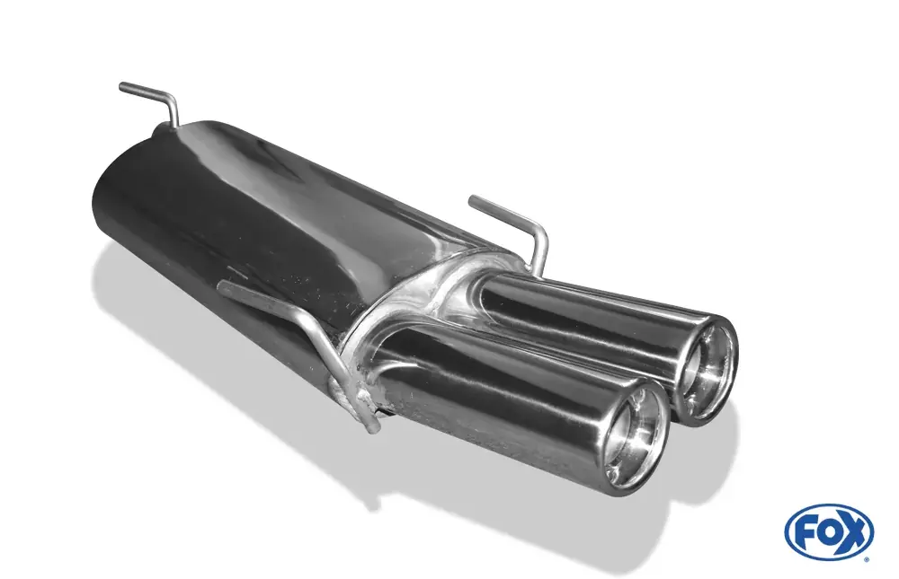 Sonderangebot FOX Endschalldämpfer passend für Opel Astra F-CC 2x80 Typ 13